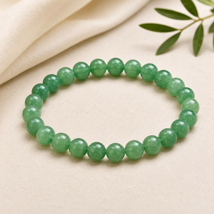 Green Aventurine Crystal Bracelet