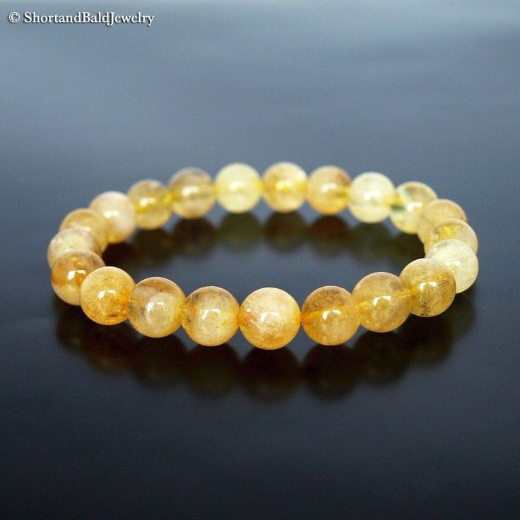 Natural Citrine Bracelet – Genuine Crystal Abundance & Prosperity Jewelry - Image 2