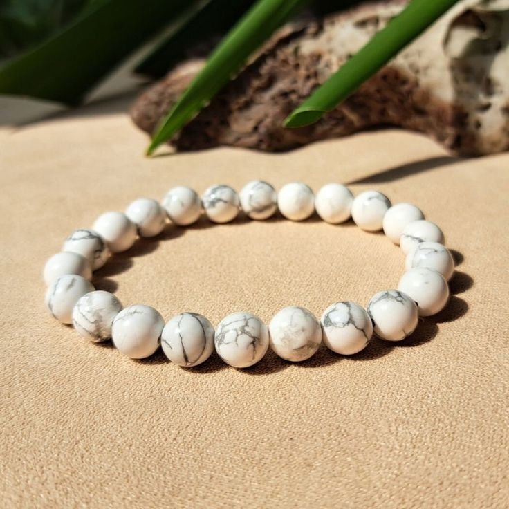 Howlite Beaded Bracelet