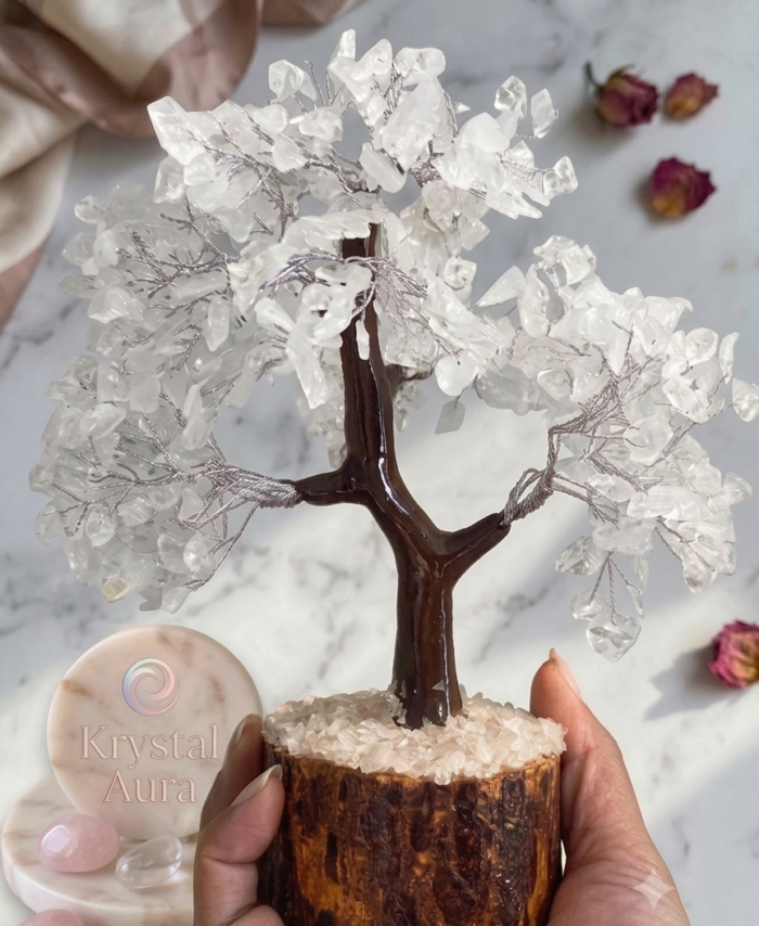 Clear Quartz Crystal Tree | The "Energy Reset" Bonsai