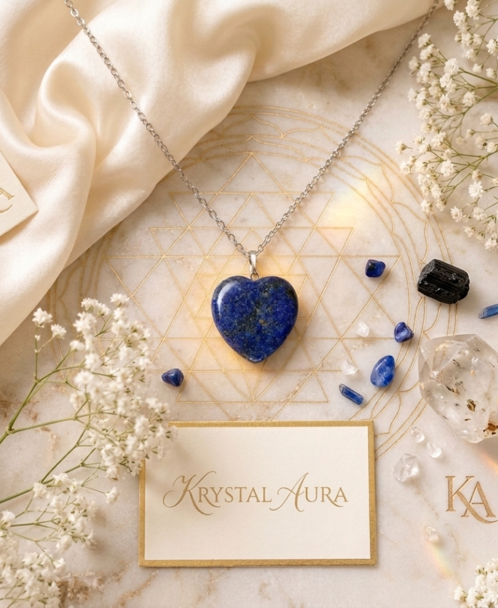Lapis Lazuli Heart Pendant