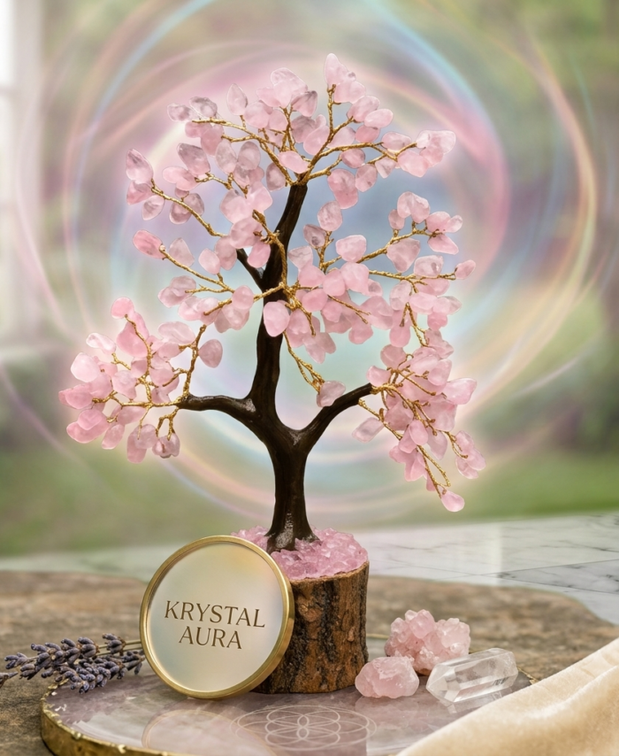 Rose Quartz Crystal Tree | The "Love Magnet" Bonsai