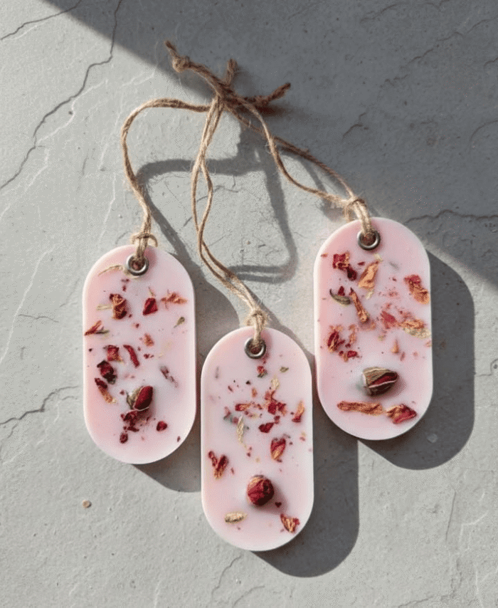 The "Floral Aura" Wardrobe Freshener | Wild Rose Wax Sachet